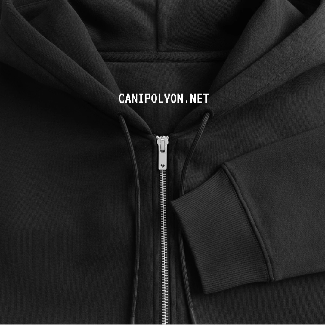Unisex Premium Bio Zip Hoodie [Schwarza]
